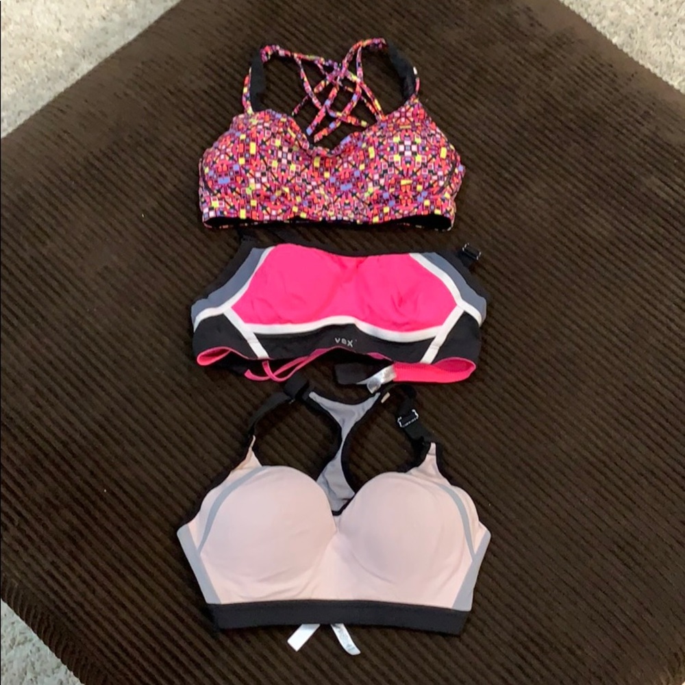 3 sports bras